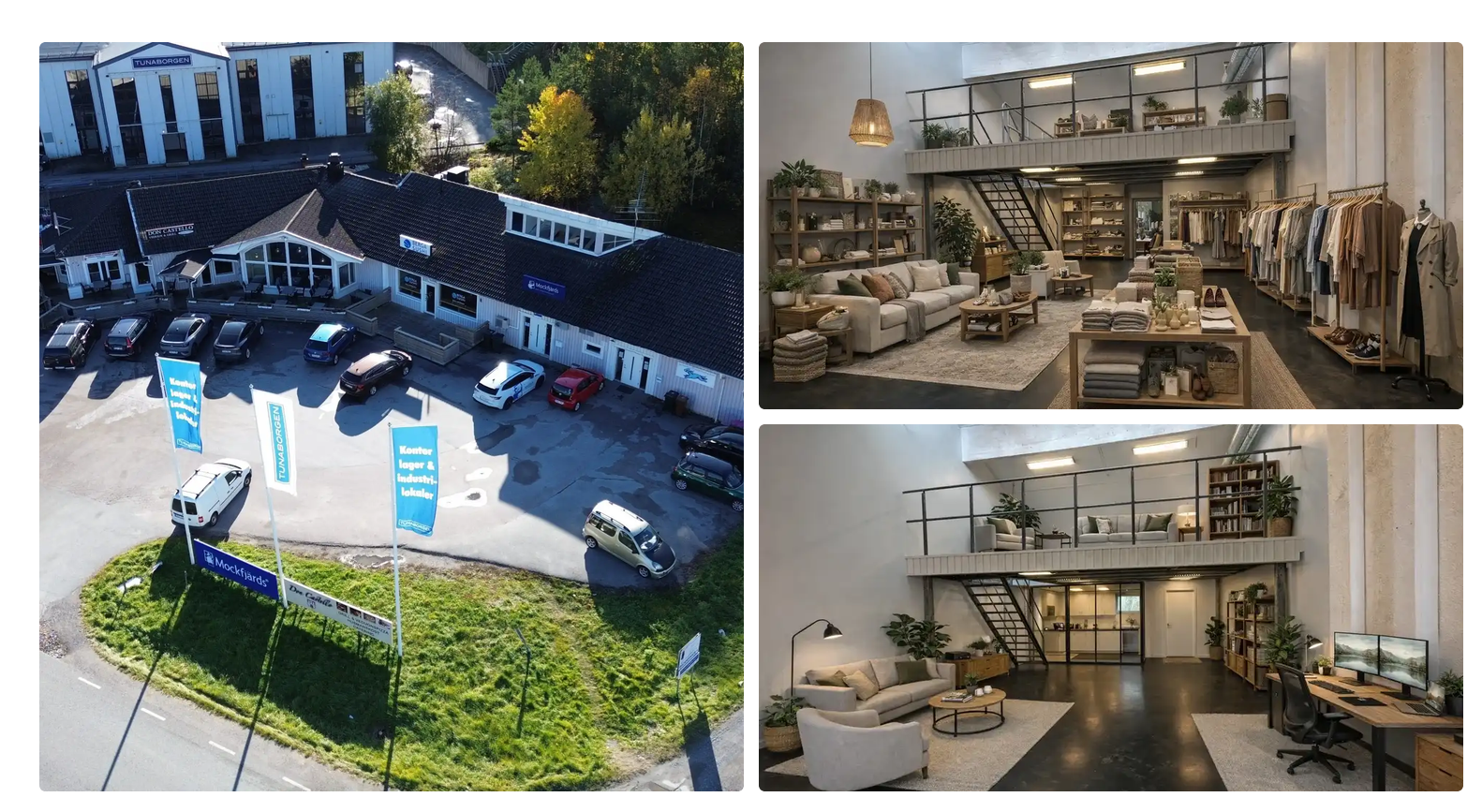 Delad bildvisning högst upp